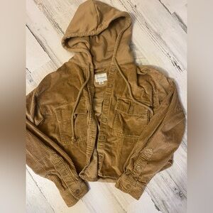 American Eagle corduroy cropped jacket